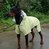 Four-Legged Full Coverage Waterproof Dog Raincoat with Reflective Features Pet