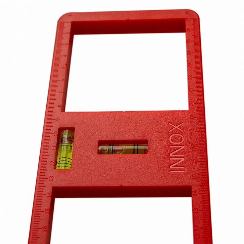 Innox Electrical Socket Back Box Cutting Template - with Vertical