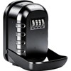 SEPOX Metal Key Lock Box with 4-Digit Combination, Waterproof Wall