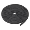 PATIKIL 16.4Ft Rubber Strips, 15mm Wide 5mm Thick EPDM Soundproof