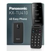 Panasonic KX-TU410 4G Klapphandy, 2,4 Zoll, Schwarz