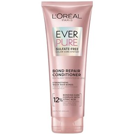 LOreal Paris L'Oreal Paris Bonding Conditioner for Color Treated Hair, Strengthen and Repairs Weak Hair Bonds, Sulfate Free & Vegan Hair Care, EverPure, 6.8 Fl Oz