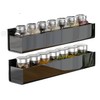 LANGRUI RV Spice Rack, Wall Mounted Spice Rack Organizer, 2
