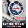 McKillans® High Pressure Washer Gauge - Push-to-Connect 3/8" Automatic Quick
