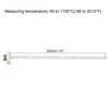 MECCANIXITY 12" K Type Ceramic Kiln Furnace Probe Thermocouple Sensor