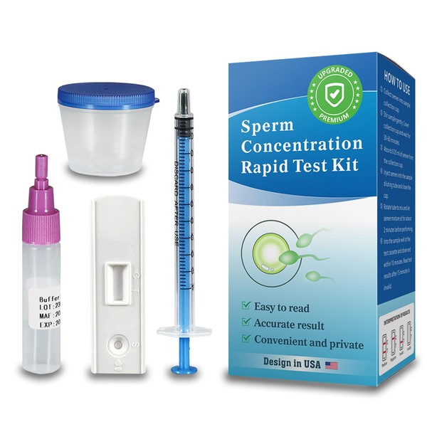 Fertility Home Test Kit for Men-Trak Plus Male Fertility Testing