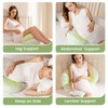 ShowyLive Pregnancy Wedge Pillow for Sleeping Maternity Body Pillow for