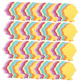 jojofuny 140pcs DIY Paper Cutouts for School Kindergarten Decoration Creative Shapes for Craft Projects Scrapbooking and Classroom Bulletin Boards