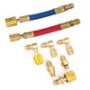 8Pcs Air Conditioning Adapter MultiPurpose Connector Refrigeration Tool CT-138(CT-138 )