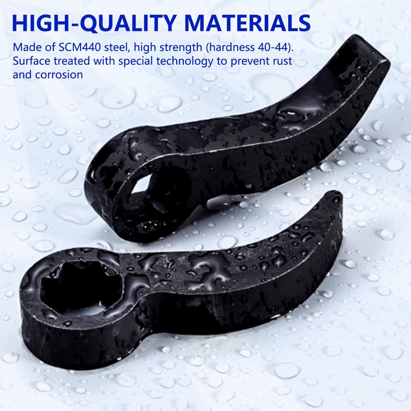 KTTOOL Pry Bar Wrench Adaptor Head, Crowbar Adapter Head Tool,