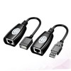 jojofuny 3pcs USB Extension Adapter for Ethernet Connection USB for