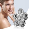 Aiyraa Skull Shaver Replacement Blades for Head Shaver Bald, 6D