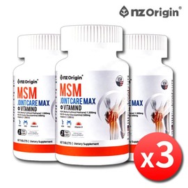 MSM NAG MSM Dietary Sulfur Glucosamine Knee Joint 3 Bottles Approx. 3 Months N-Acetylglucosamine Vitamin D Joint Care Max / MSM NAG 엠에스엠 식이유황 글루코사민 무릎 관절 3병 약3개월 N아세틸클루코사민 비타민D 조인트케어 맥스