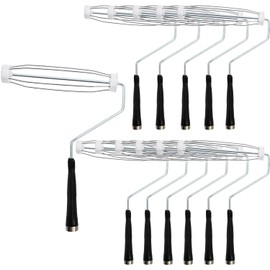 DEAYOU 12 Pack Paint Roller Frame 9 Inch, 5 Wire Roller Handle with Threaded End, Painting Supplies for House, Wall, Ceiling, Home, Use with Standard 9" Paint Covers