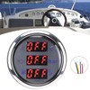 2in 3‑In‑1 Meter Cooling Water Temperature Oil Pressure Fuel Level