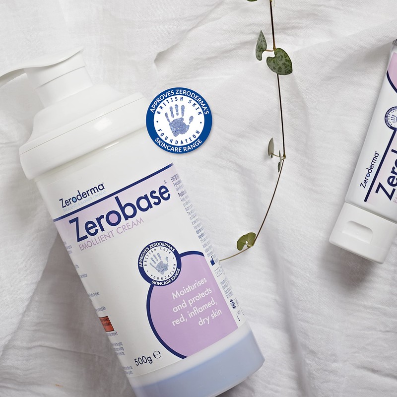 Zeroderma Zerobase Emollient Cream, 500 g