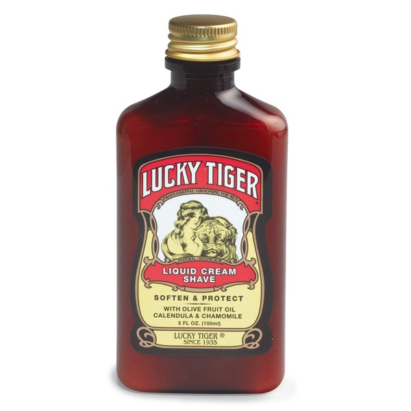 Lucky Tiger Liquid Shave Cream 5 Fz - 2 Pack