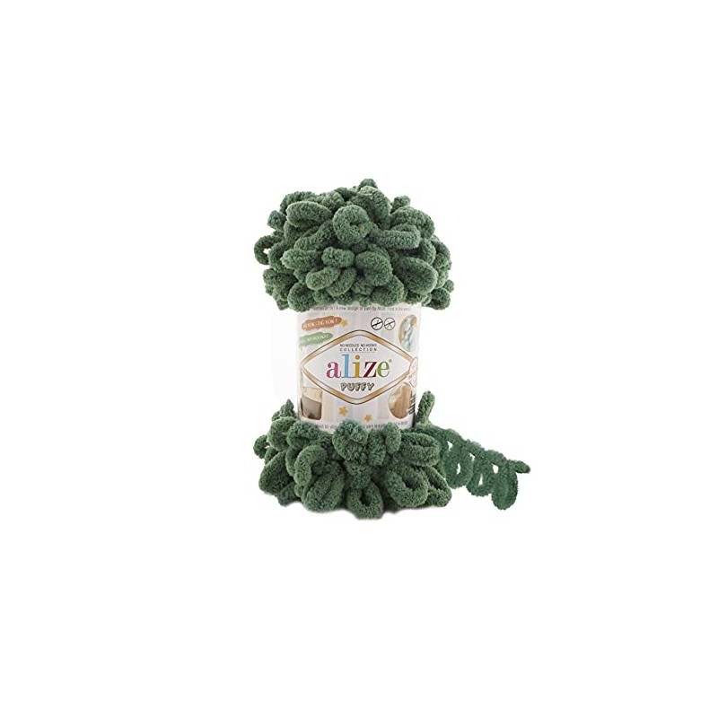 Alize Puffy Baby Big Loop Deckengarn, 100 % Mikropolyester, weiches
