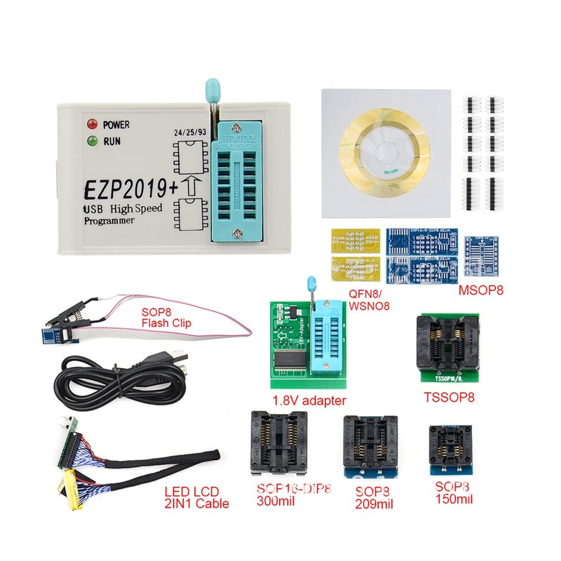 EZP2019 High Speed USB SPI Programmer Support 24 25 93