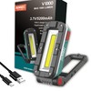 SUNREI LED Rechargeable Magnetic Work Lights, 1000 Lumens, Magnetic Base
