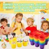 Haundry 6 Pack Classroom Caddy Storage Basket with Handle, Plastic
