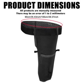 Catheter Leg Bag Holder, Urine Leg Bag Holder Cover with Belt, Leg Bag Holder Urinary Incontinence Catheter Accessories, Fixation Catheter Sleeves, Leg Bag Sleeve for Incontinence Urine Bag (L)