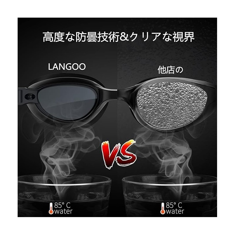 [Fincy Palmoo] スイミングゴーグル 水泳ゴーグル スイム ゴーグル UVカット