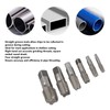 6Pcs NPT Pipe Tap Set Thread HSS for Plumber Industrial