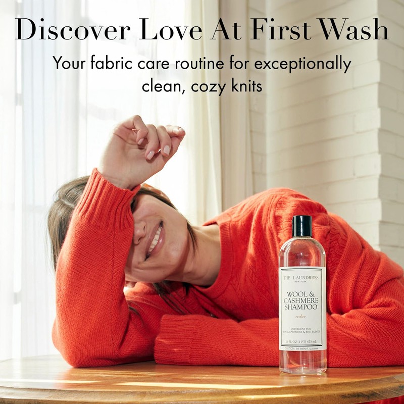 The Laundress Wool & Cashmere Shampoo, 31 Loads, Concentrated Liquid