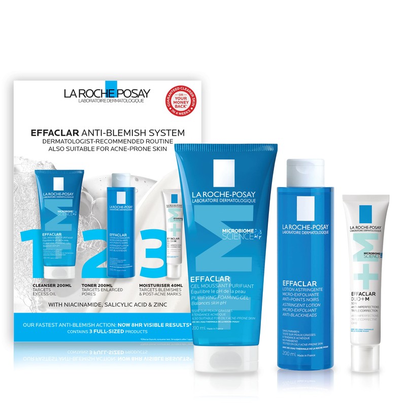 La Roche-Posay Effaclar 3-Step Anti-Blemish System