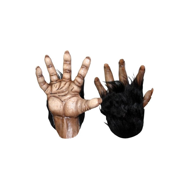 Ghoulish Productions Chimp Brown Hands, Accesorio para Mano de Mono,
