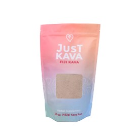 Just Kava Fiji Kava Herbal Supplement 16 OZ (452g)