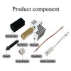 2PK 0.4MM CC2 Hardened Steel Ceramic Hotend for Centauri Carbon