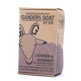 Lavender and Rosemary Goat Milk Shampoo Bar 100g