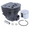Adefol Cylinder Piston Carburetor Muffler Bolt Kit for HUSQVARNA 51
