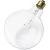 Satco S3013 100-Watt G40 Incandescent Light Bulb, Clear, 4000 Average
