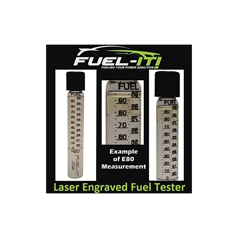 Glass Laser Etched Ethanol Content Fuel Tester for Ethanol, E85,