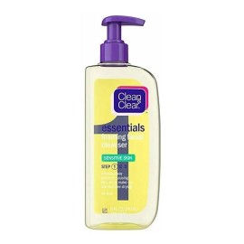 Clean & Clear Gel Limpiador Facial Esencial Para La Piel Sen