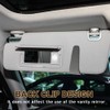 CHRYMUM Sunglasses Holders for Car Sun Visor, Car Glasses Holder,