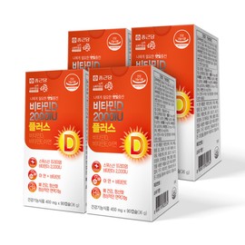 Chong Kun Dang Vitamin D 2000IU 90 Capsules 4 D3 Zinc Vitamin E / 종근당 비타민D 2000IU 90캡슐 4개 D3 아연 비타민E