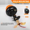 Qiping LED Beacon, 12 V/24 V Car Warning Light, Orange