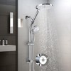 7.5" Rotatable Dual Shower Head with Handheld Combo, Kids Friendly