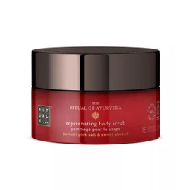 RITUALS Scrub Corpo The Ritual of Ayurveda – Con sale rosa del Punjab e olio di mandorle dolci, esfoliante con 94% di ingredienti naturali – 300 g