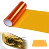 1 Pcs Car HeadLight Tint Film 12 X 48inch,Cuttable&Stretchability Car