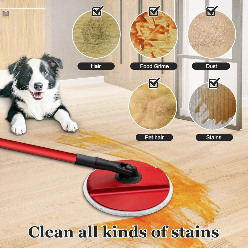 Mop Cloth Replacement Pads for Vileda Clean Mop Spin Mop