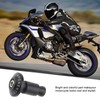 1 Pair Motorcycle Handlebar End Covers 22mm with Bolts Expander