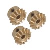 CNBTR 4Pcs Tapered Bevel Gear for Automotive Application 3mm Inner
