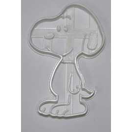 SNOOPY PET BEAGLE CHARLIE BROWN COMICS CARTOON PEANUTS CHARACTER COOKIE CUTTER FONDANT BAKING TOOL USA PR615