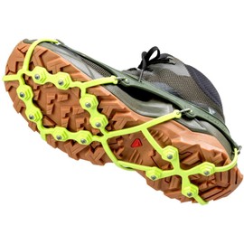 Snowline Hexa Spikes - 1 Pair of Spikes for Flat Terrain, Size: XL