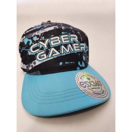 ESX360 Cyber Gamer Baseball Cap ESX360 Snap Back Youth ESX Gaming Turquoise+Blac